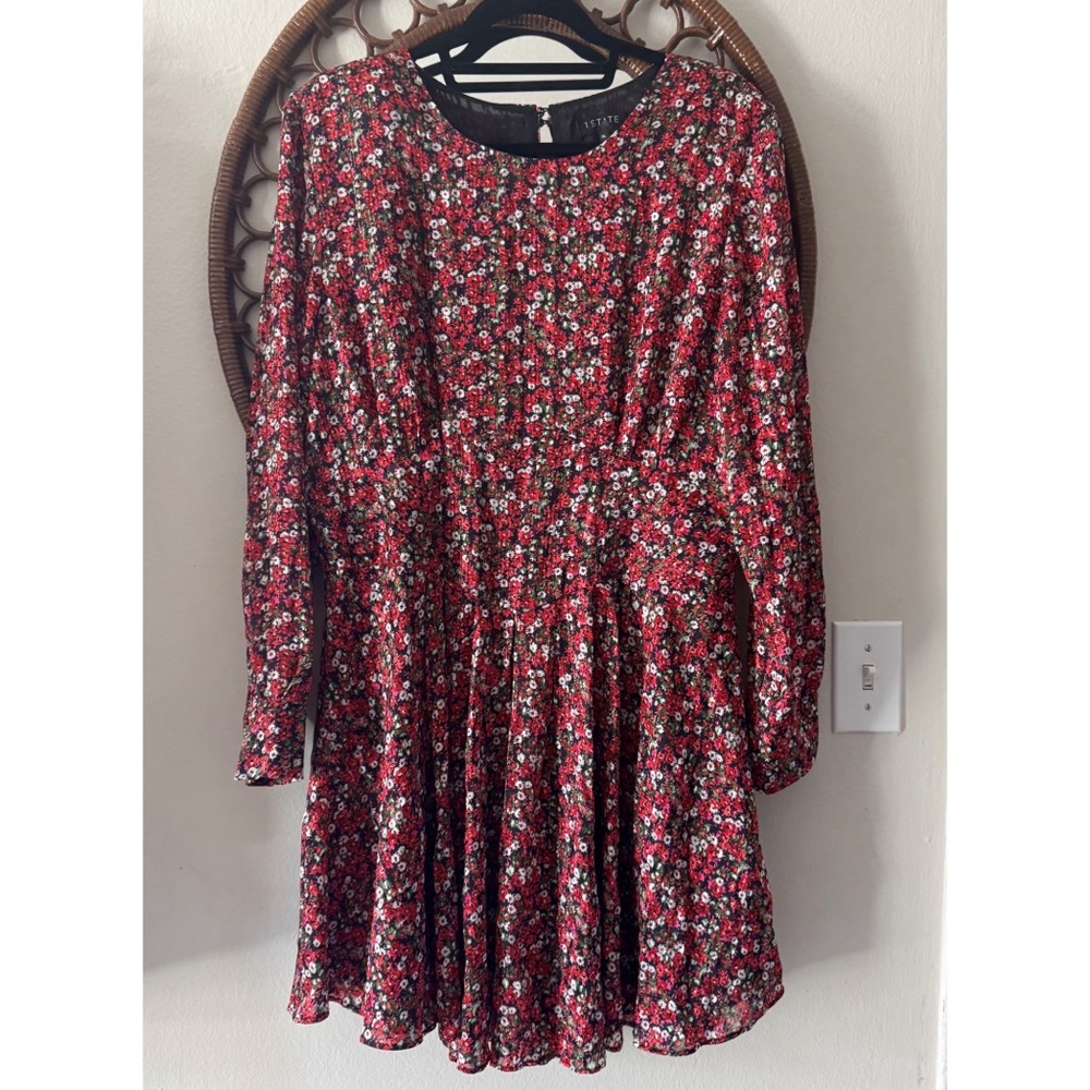 1. State floral print mini dress size XL